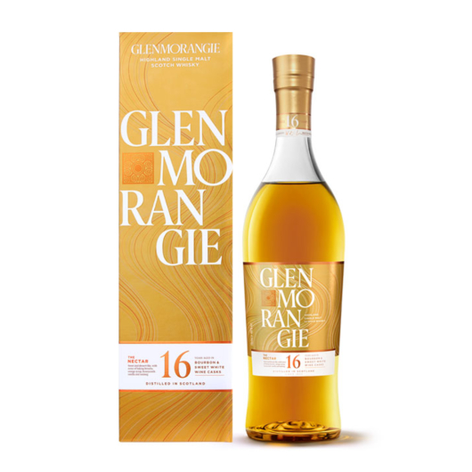 Glenmorangie 16 Years The Nectar Highland Single Malt Scotch Whisky / 46 % vol / 0,7 l in Geschenbox