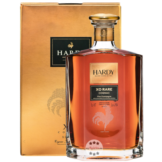 Hardy Cognac X.O. Rare / 40 % vol / 0,7 Liter-Flasche