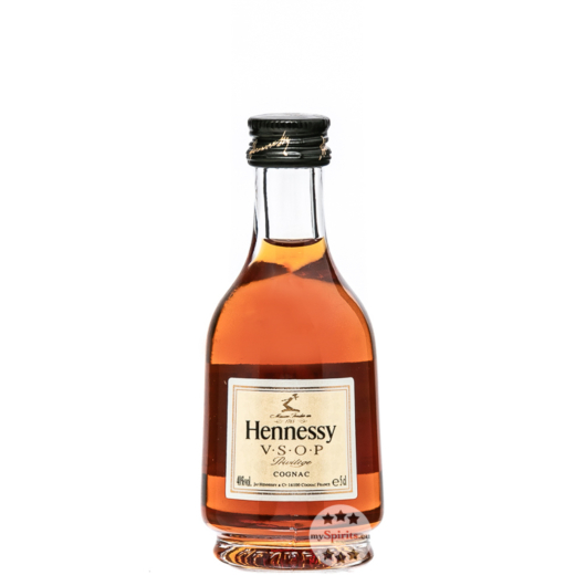 Hennessy VSOP Cognac Miniatur / 40 % vol / 0,05 Liter-Flasche