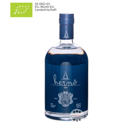 Hernö Gin Bio / 40,5 % Vol. / 0,5 Liter-Flasche