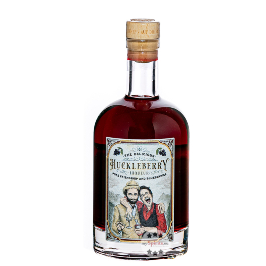 The Delicious Huckleberry Liqueur / 22 % Vol. / 0,5 Liter-Flasche