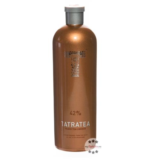 Tatratea Peach & White Tea Liqueur / 42 % Vol. / 0,7 Liter-Flasche