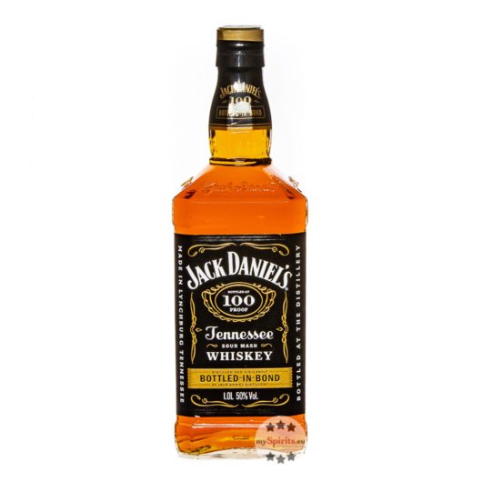 Jack Daniel's Bottled in Bond Tennessee Sour Mash Whiskey / 50 % Vol. / 1,0 Liter-Flasche