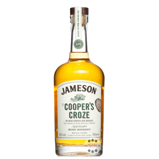 Jameson Cooper's Croze Irish Whiskey Triple Distilled / 43 % Vol. / 0,7 Liter-Flasche