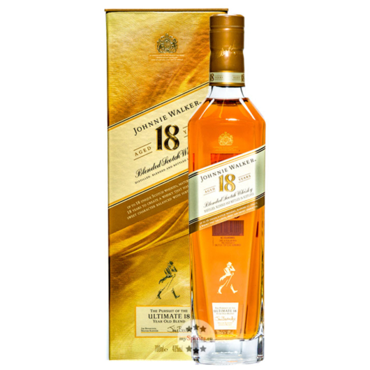 Johnnie Walker Platinum Label 18 Years Blended Scotch Whisky / 40 % vol. / 0,7 Liter-Flasche