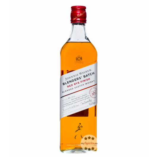 Johnnie Walker Blender’s Batch Red Rye Whisky / 40 % Vol. / 0,7 Liter-Flasche in Geschenkkarton