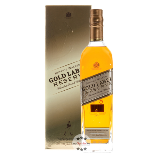 Johnnie Walker Gold Label Reserve Blended Scotch Whisky / 40% vol. / 0,7 L Flasche im Geschenkkarton