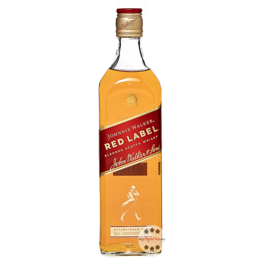 Johnnie Walker Red Label Blended Scotch Whisky / 40 % vol. / 0,7 Liter-Flasche