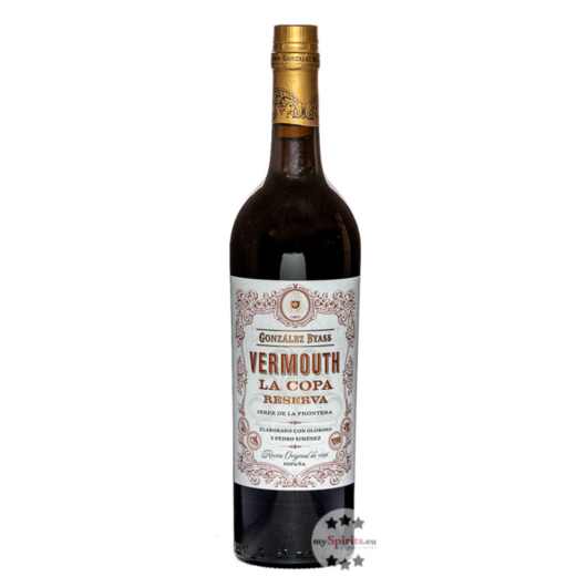 González Byass: Vermouth La Copa Reserva / 18 % Vol. / 0,75 Liter-Flasche