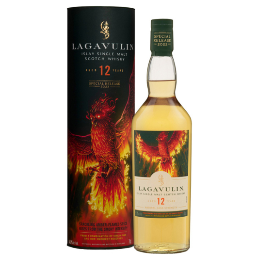 Lagavulin 12 Years Single Malt Whisky Special Release 2022 / 57,3 % vol / 0,7 Liter in Geschenkdose