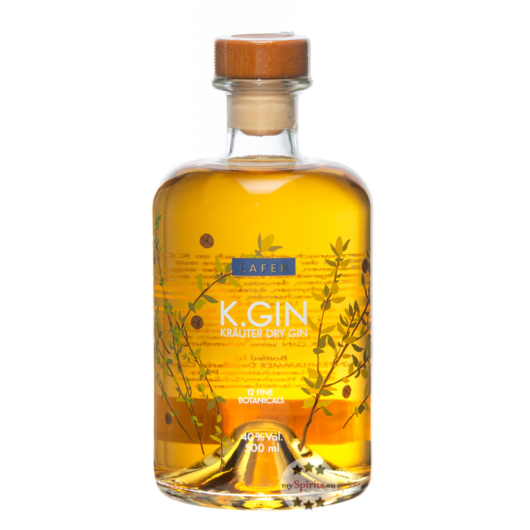 Lantenhammer K.Gin Kräuter Dry Gin / 40 % Vol. / 0,5 Liter-Flasche