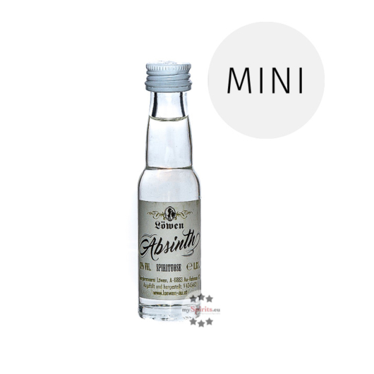 Löwen Absinth Miniatur / 51 % Vol. / 0,02 Liter-Flasche