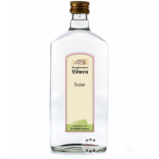 Löwen Enzian Geist / 42 % Vol. / 0,5 Liter - Flasche