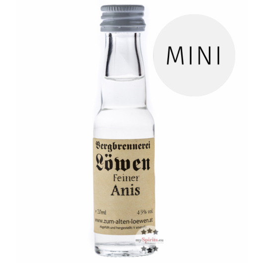 Löwen: Feiner Anis Geist / 45 % Vol. / 0,02 Liter - Flasche