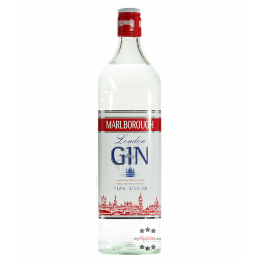 Marlborough London Dry Gin / 37,5 % Vol. / 1,0 Liter-Flasche