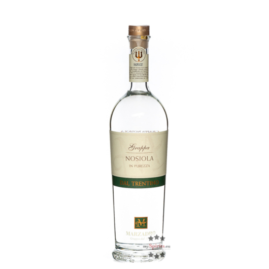 Marzadro Grappa Nosiola in Purezza / 41 % Vol. / 0,7 Liter-Flasche