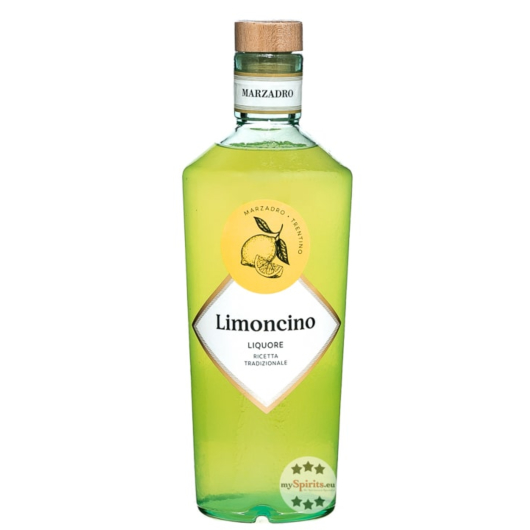 Marzadro: Limoncino Liquore Ricetta Tradizionale / 35 % vol / 0,7 Liter-Flasche