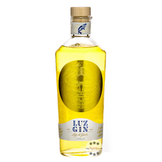 Marzadro Luz Gin Lago di Garda Lemon Limited Edition / 45 % Vol. / 0,7 Liter-Flasche 