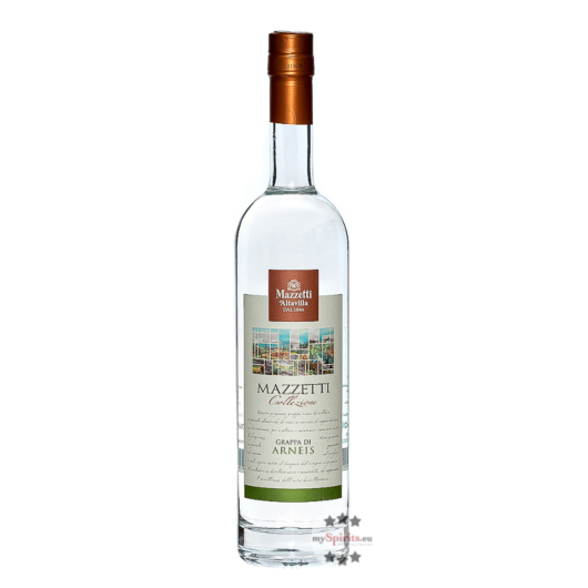 Mazzetti d'Altavilla Collezione Grappa di Arneis / 43 % Vol. / 0,7 Liter-Flasche