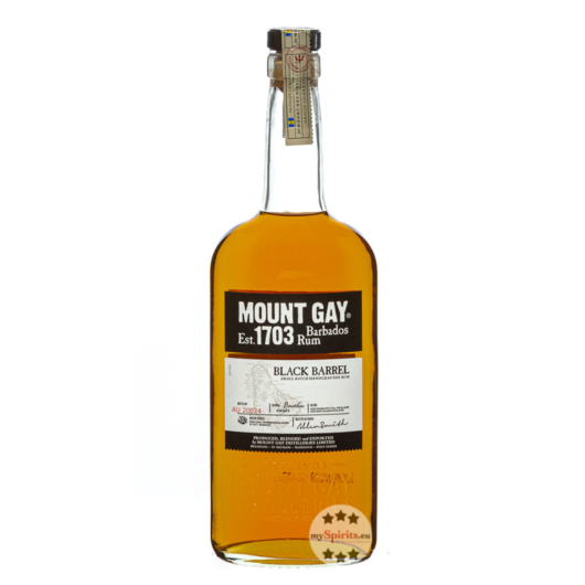 Mount Gay Black Barrel Barbados Rum / 43 % Vol. / 0,7 Liter-Flasche