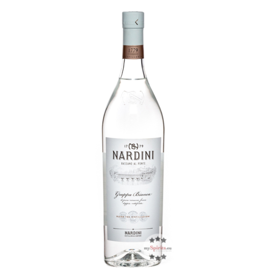 Nardini Grappa Bianca 50° / 50 % Vol. / 1,0 Liter-Flasche