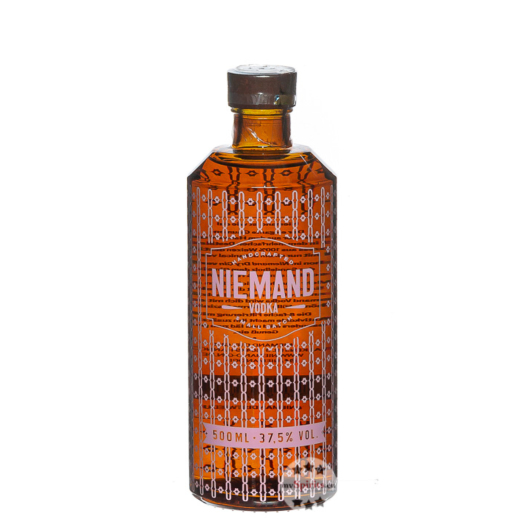 Niemand Vodka Small Batch Handcrafted / 37,5 % Vol. / 0,5 Liter-Flasche