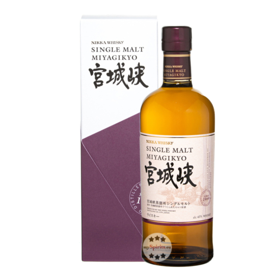 Nikka Miyagikyo Single Malt Whisky / 45 % Vol. / 0,7 Liter-Flasche in Geschenkkarton