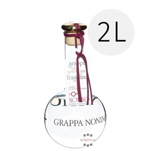 Nonino Grappa Cru Fragolino Monovitigno / 45 % Vol. / 2,0 Liter-Flasche