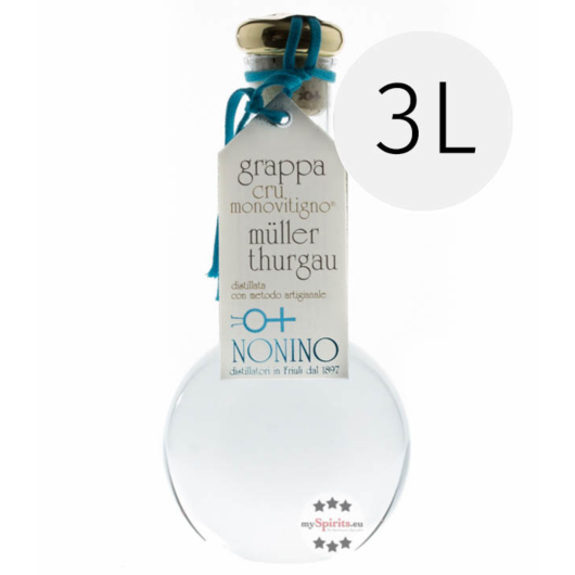 Nonino Grappa di Müller-Thurgau Cru Monovitigno / 45 % Vol. / 3,0 Liter - Flasche