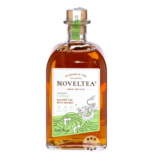 Noveltea: The Tale of Oolong, Oolong Tea with Whisky / 11 % Vol. / 0,7 Liter-Flasche