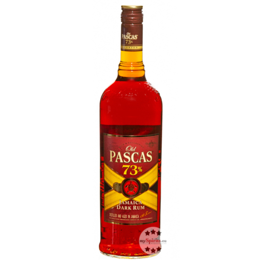 Old Pascas 73 Jamaica Dark Rum "dreiundsiebzig" / 73 % Vol. / 1,0 Liter-Flasche