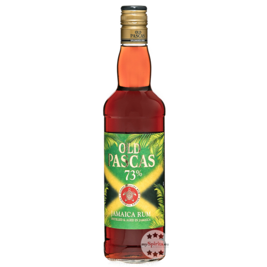 Old Pascas 73 Jamaica Dark Rum / 73 % Vol. / 0,7 Liter-Flasche