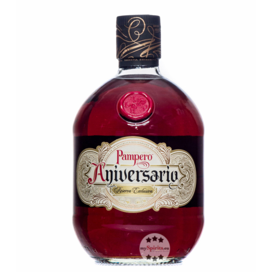 Pampero Aniversario Reserva Exclusiva / 40 % Vol. / 0,7 Liter-Flasche in dekorativem Beutel