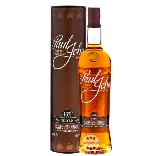 Paul John Edited Single Malt Whisky / 46 % Vol. / 0,7 Liter-Flasche in Geschenkdose