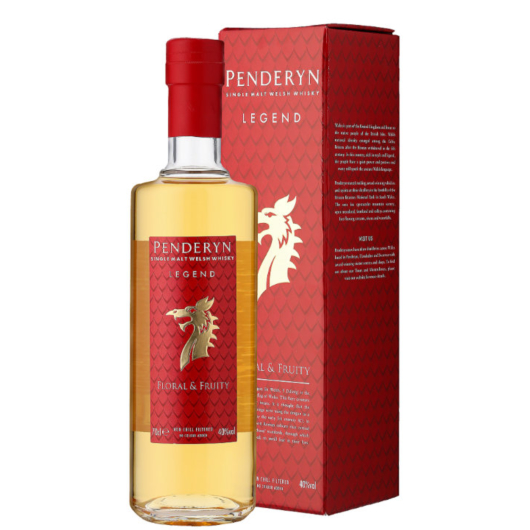 Penderyn Legend Single Malt Welsh Wisky / 41 % Vol. / 0,7 Liter-Flasche in Geschenkbox