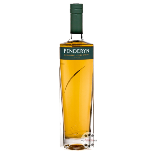 Penderyn Peated Single Malt Welsh Whisky / 46 % Vol. / 0,7 Liter-Flasche in Geschenkbox