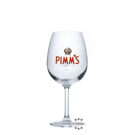 Pimm's Glas mit Stiel / 5cl Eichstrich / H: ca. 21,5 cm