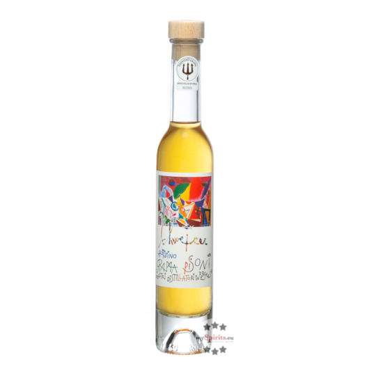 Pisoni Riccardo Schweizer Barricata Grappa / 40 % Vol. / 0,2 Liter-Flasche