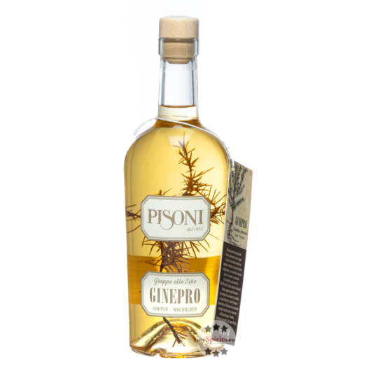 Pisoni Grappa Ginepro - Wacholder-Grappa / 40 % Vol. / 0,7 Liter-Flasche