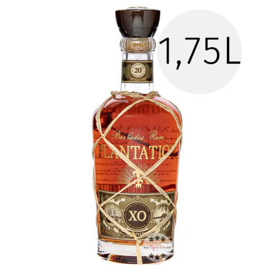 Plantation Rum XO 20th Anniversary Barbados Rum / 40 % Vol. / 1,75 Liter-Flasche