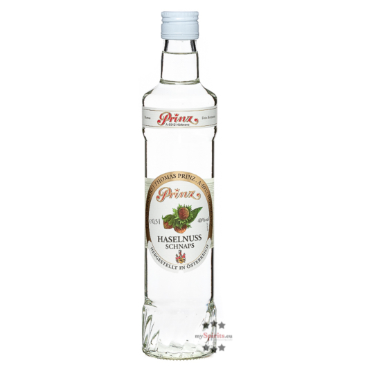 Prinz: Haselnuss-Schnaps / 40% Vol. / 0,5 Liter - Flasche