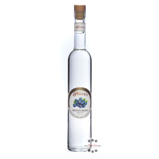 Prinz: Heidelbeer Schnaps / 40 % Vol. / 0,5 Liter-Flasche