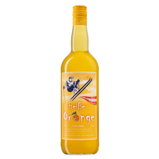 Prinz Heiße Orange - leckerer Winterlikör zum Erhitzen / 16 % Vol. / 1,0 Liter-Flasche