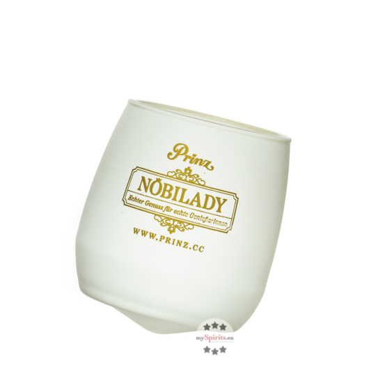 Prinz Nobilady Glas / ca. 210 ml / Ø ca. 7,5 cm / H: ca. 9 cm