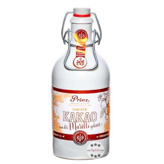 Prinz Nobilady Liqueur Kakao-Marille / 17,7 % Vol. / 0,5 Liter-Flasche