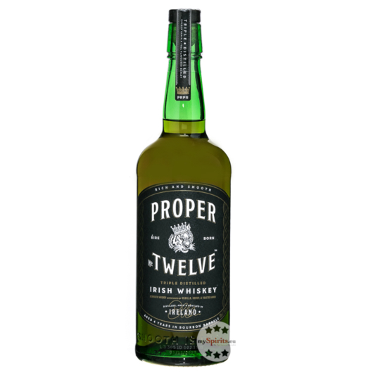 Proper No. Twelve Triple Distilled Irish Whiskey / 40 % vol / 0,7 Liter-Flasche