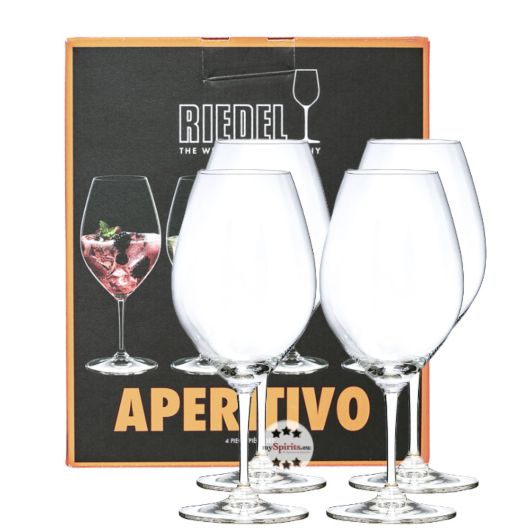 Riedel Aperitivo 4er Set Aperitif-Gläser mit Stiel / 995 ml / H: ca. 26,1 cm