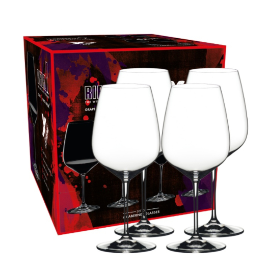 Riedel: Extreme Cabernet Weinglas 4er Set / 800 ml / H: 24,7 cm