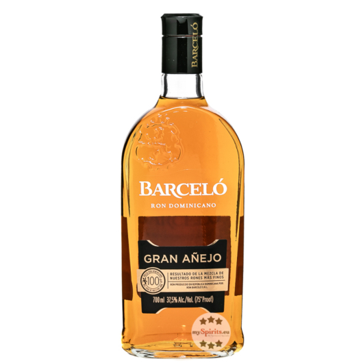 Ron Barceló Ron Dominicano Gran Añejo / 37,5 % Vol. / 0,7 Liter-Flasche