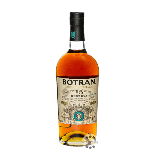 Ron Botran 15 Sistema Solera 1893 Reserva Rum / 40 % Vol. / 0,7 Liter-Flasche